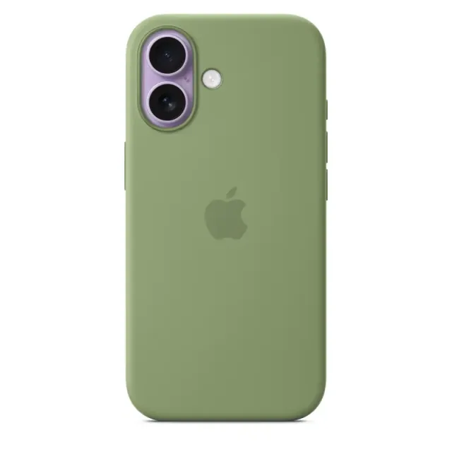 Apple iPhone 17 Silicone Case with MagSafe - Light Moss