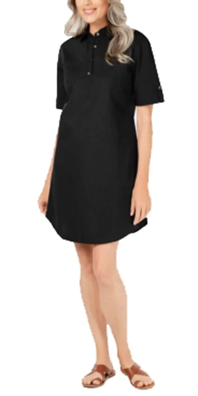 Petite Cotton Shirtdress