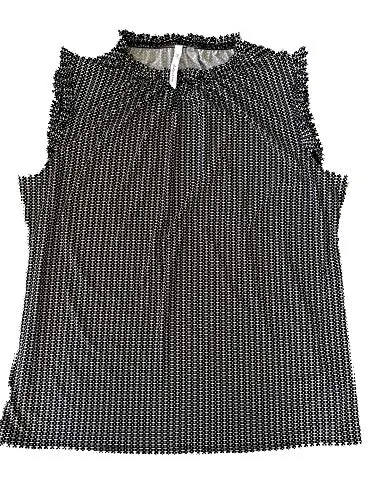 NY Collection Black Blouse