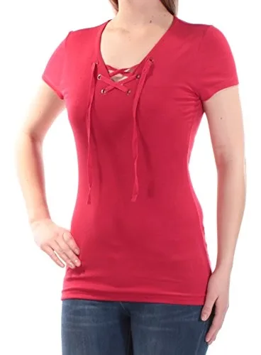 INC International Concepts Lace Up T-Shirt