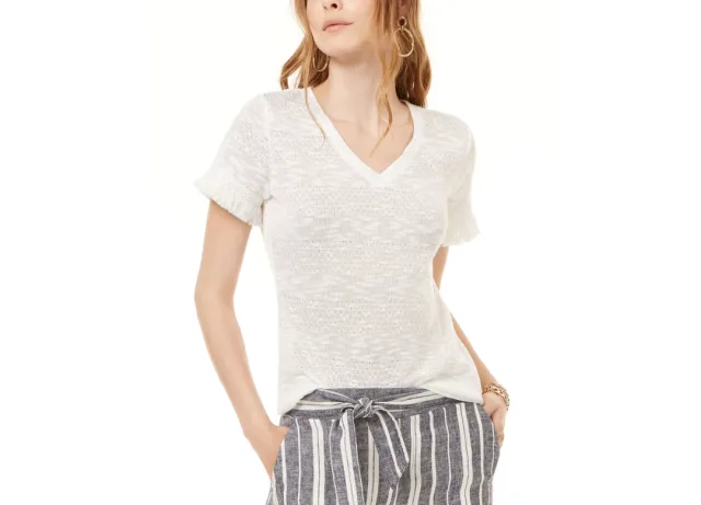 Fringe Trim T-Shirt