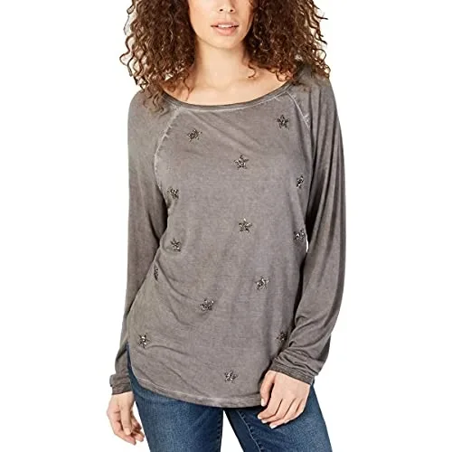 Sequin Star Long Sleeve T-Shirt
