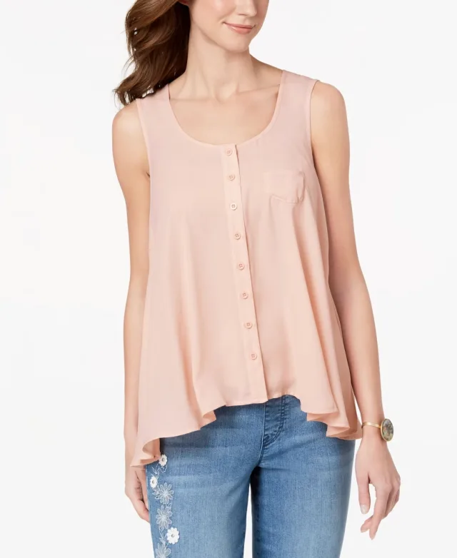 Swing Sleeveless Blouse