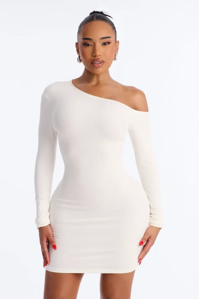 Scarlett Snatched Mini Dress - Light Blue