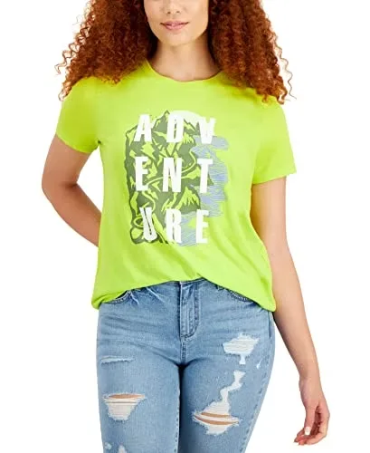 Style & Co Cotton Graphic T-Shirt