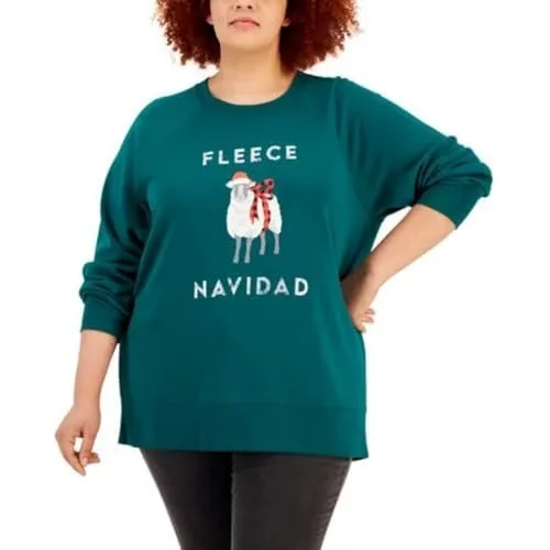 Style & Co Holiday Graphic Sweatshirt