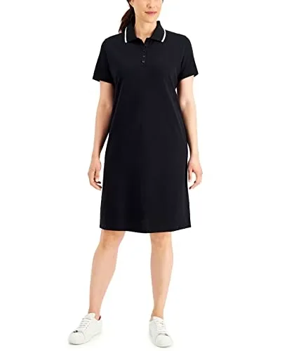 Karen Scott Petite Polo Shirt Dress