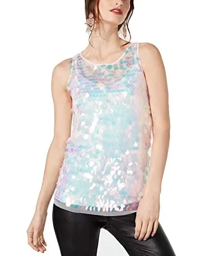 INC Sequined Tank Top
