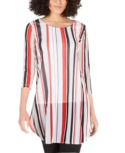 Alfani Petite Printed Tunic
