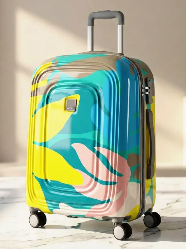 Safari Hard Medium Suitcase- 90L
