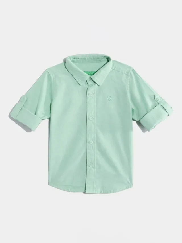 United Colors of Benetton Boys Cotton Casual Shirt