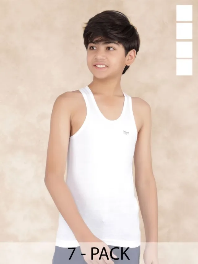 Dollar Pack Of 7  Undershirt Vests