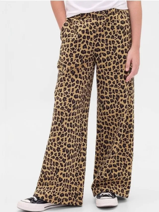 GAP Girls Printed Parallel Trouser