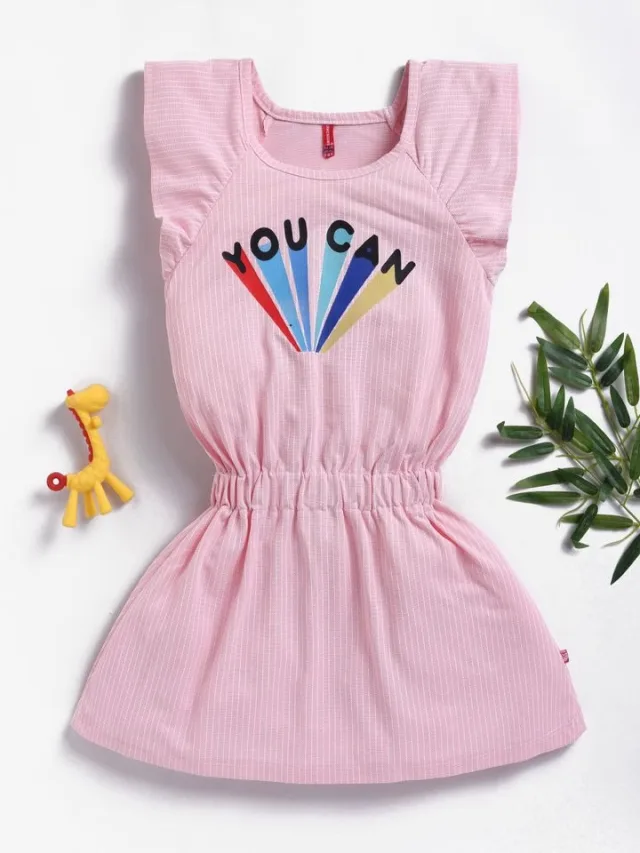 Here&Now X Game Begins Girls Fit & Flare Dress