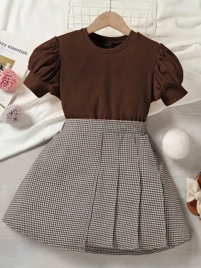BAESD Girls Fit & Flare Dress