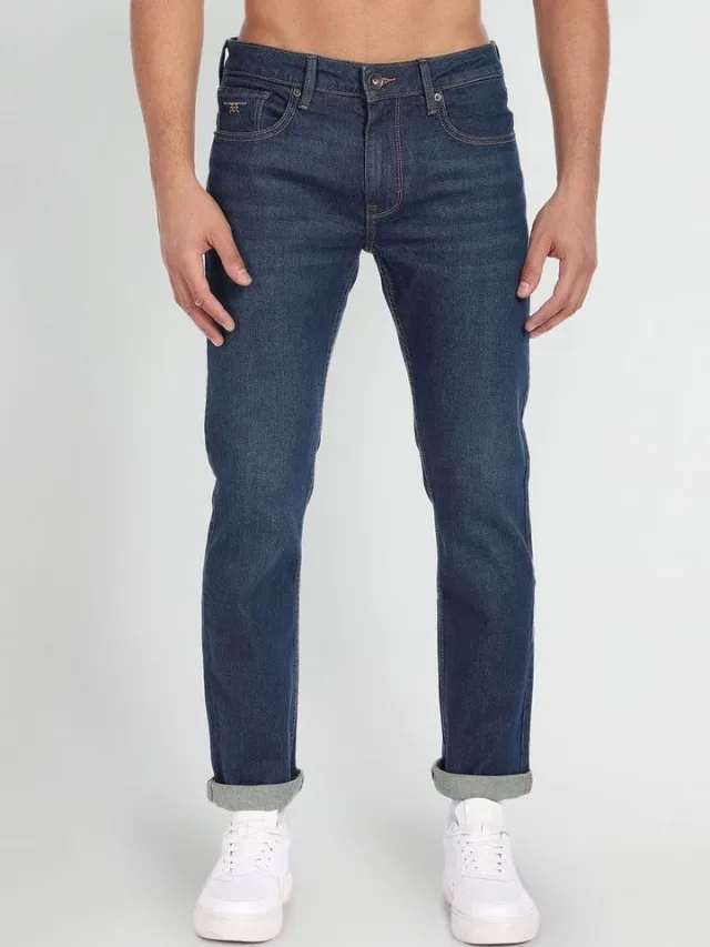 Flying Machine Tapered Fit Stretchable Jeans