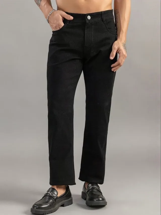 Club York Men Straight Fit Mid-Rise Jeans