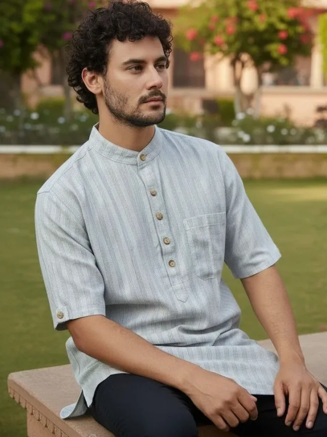 Cot'N Soft Men COTTON SHORT KURTA