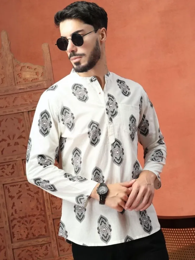 Sangria Pure Cotton Kurta