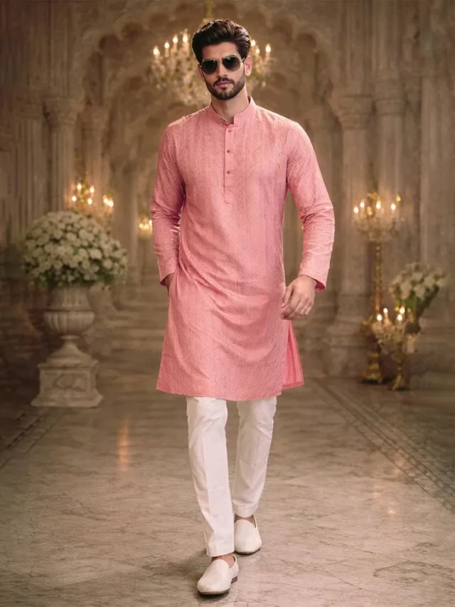 House of Pataudi Embellished Straight Kurta
