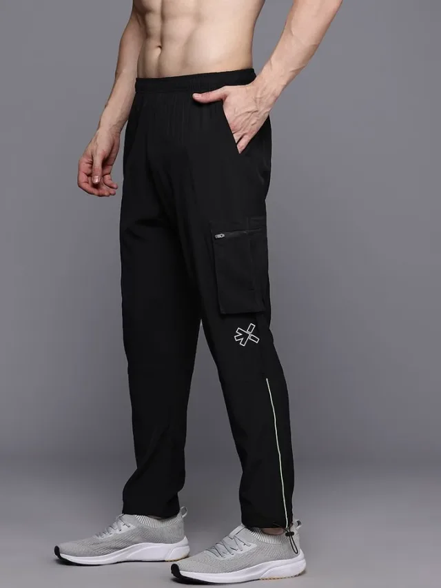 HRX by Hrithik Roshan Rapid-Dry Track Pants