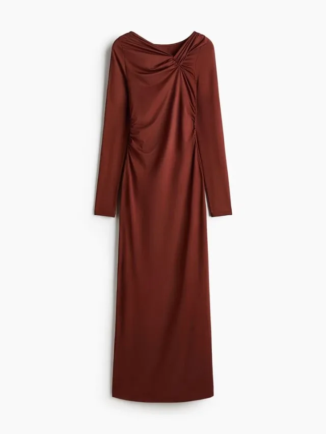 H&M Draped Jersey Dress