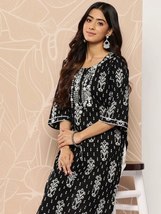 Libas Embroidered Kurta